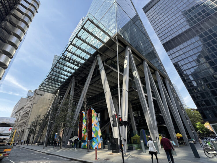Flexi space available in The Leadenhall Building
