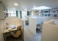 Reading zones in office at 2 Charlotte Road