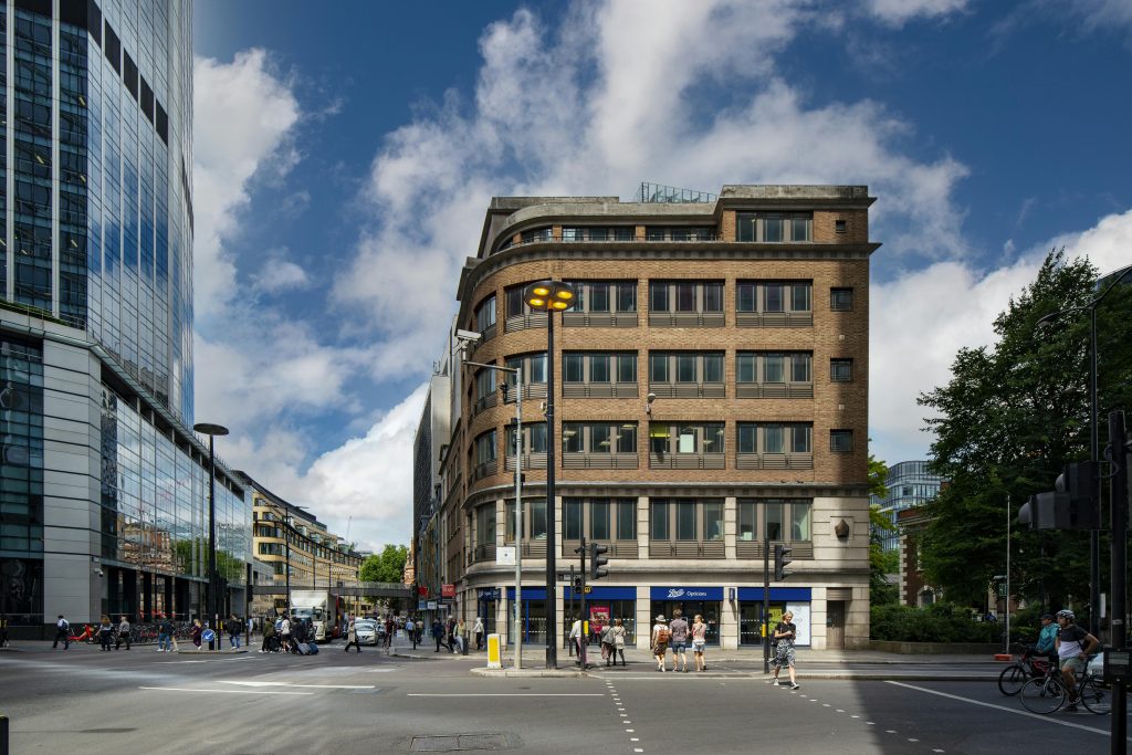 London office sale of Bishopsgate Quarter EC2 Corner of wormwood street