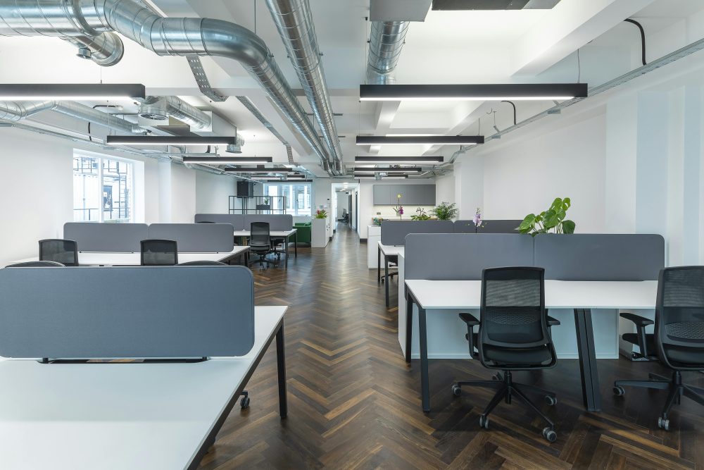 Open plan office Austin Friars