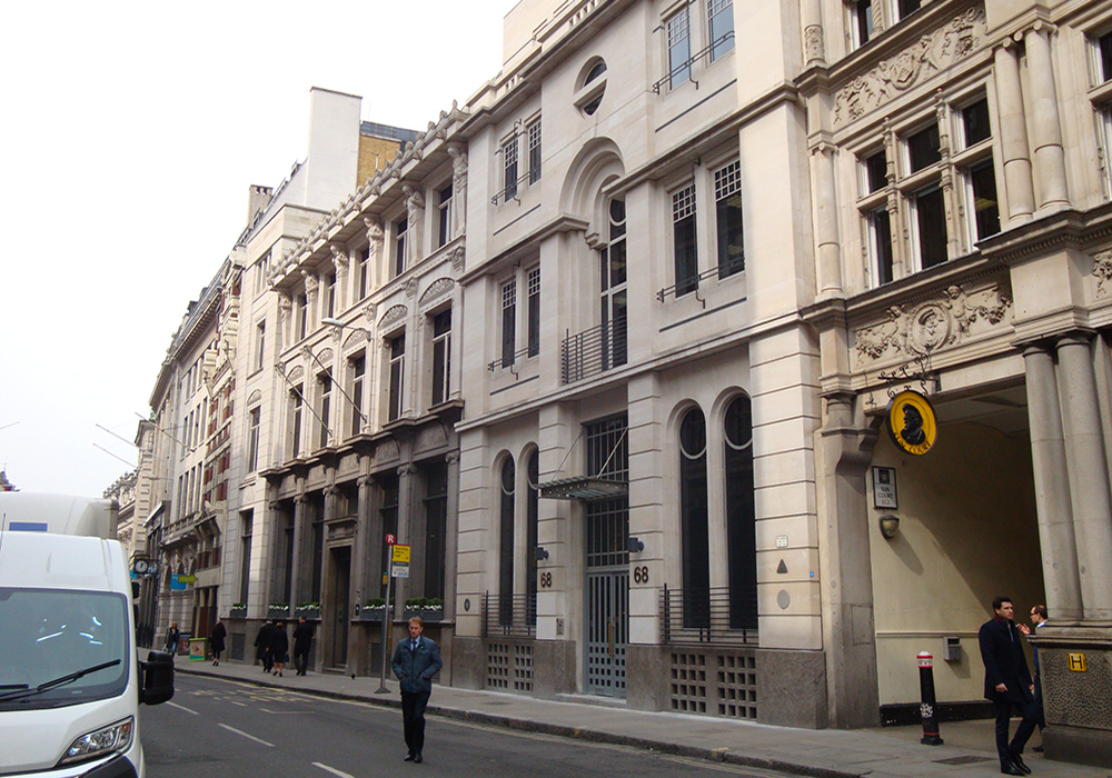 68 Cornhill, City of London, EC3