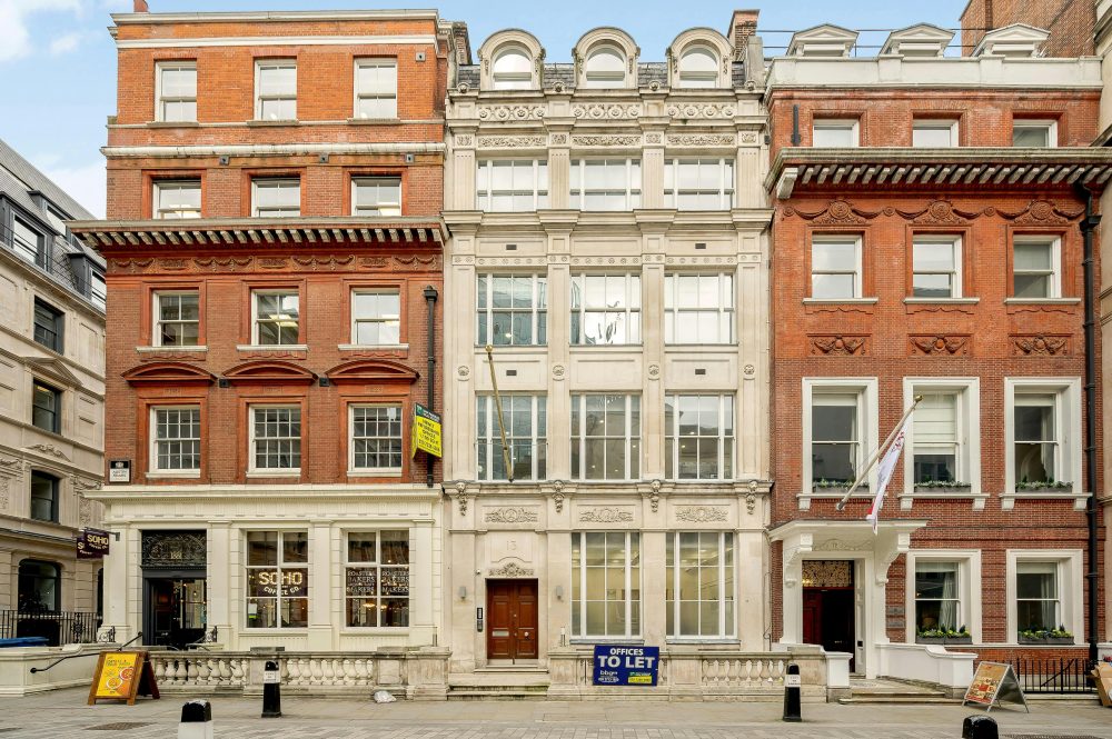 Exterior photo of building at 13 Austin Friars Victorian Facade