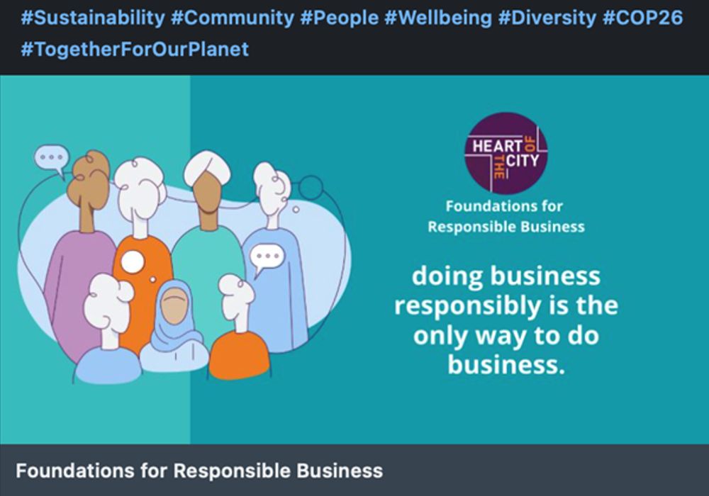 BBG has signed up to the City of London’s Heart of the City initiative for Sustainable SMEs