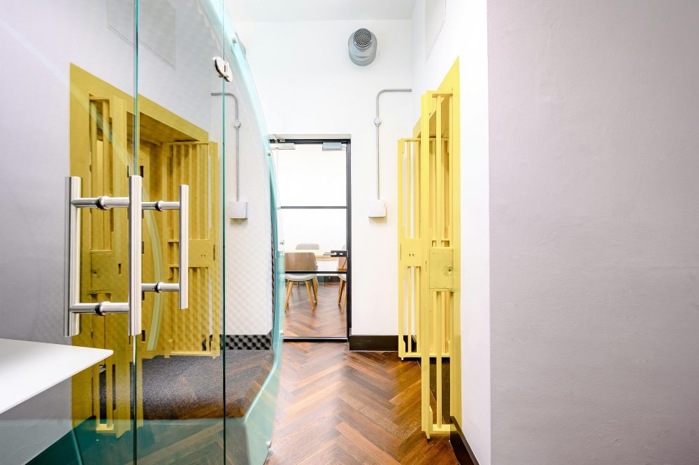 Phone rooms at Austin Friars offices