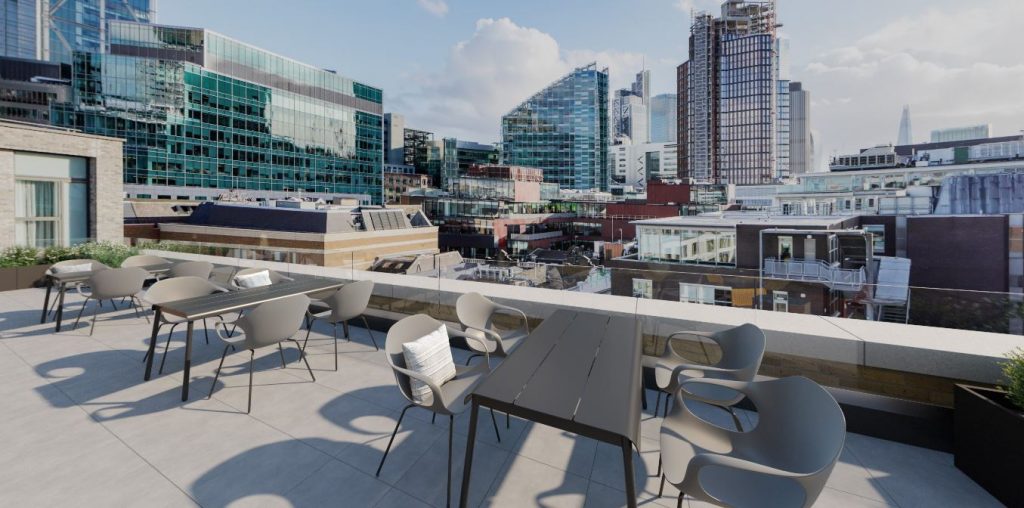 South Facing Roof Terrace