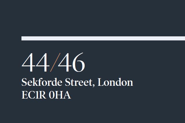 New Clerkenwell Freehold sale