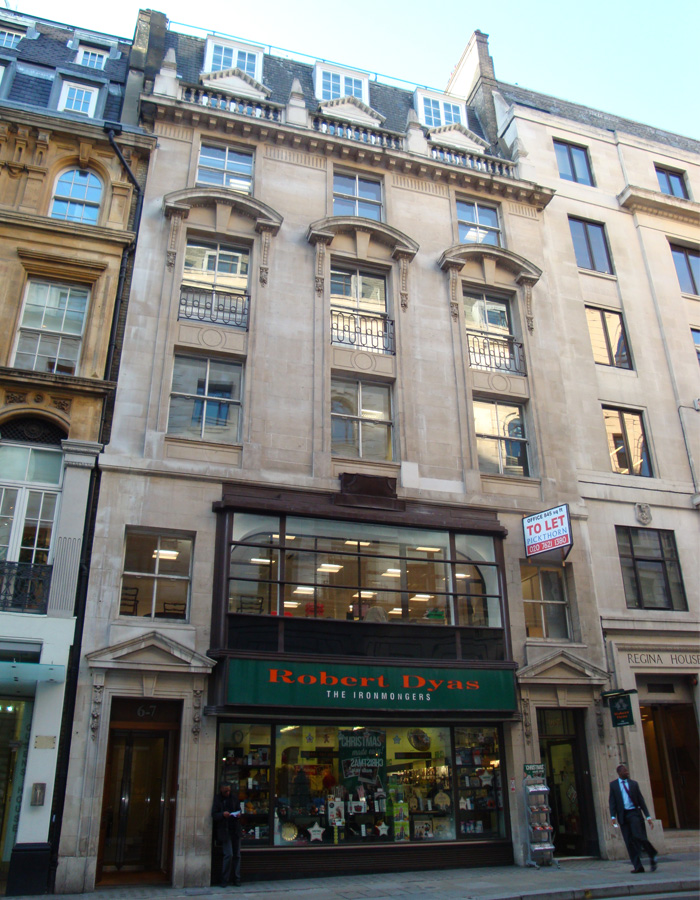 BBG lease space at 6 – 7 Queen Street EC4 on behalf of Western Heritable Investment Company