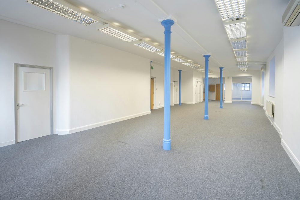 terraced office space by Vauxhall Station