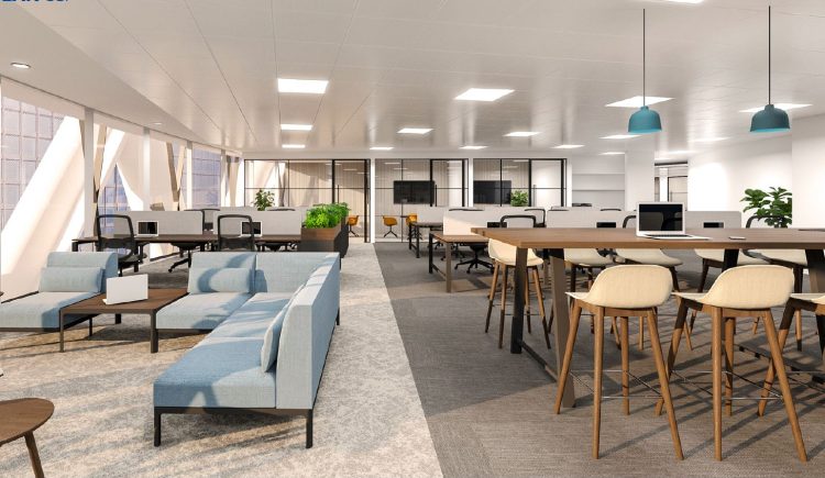 St. Mary Axe new 12th floor fitout