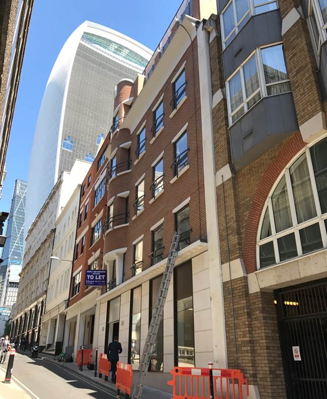 refurbished 36 - 38 Botolph Lane, EC3
