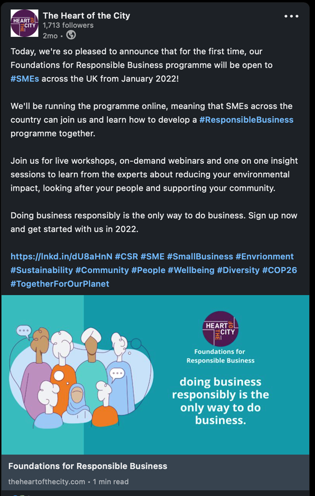 BBG City Sustainable SMEs