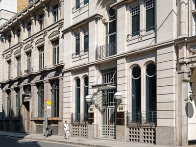 New 12,000 sq ft leasing instruction in 68 Cornhill, EC3