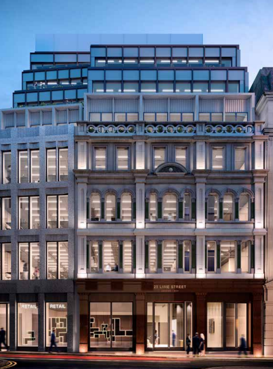 23 Lime Street London - Lime Live – a new BBG instruction in EC3